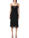 Stella Mccartney Lace Mini Dress In Black