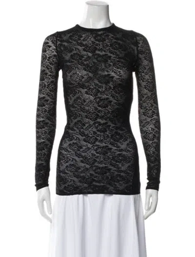 Pre-owned Stella Mccartney Lace Mini Dress In Black