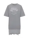 Stella Mccartney Lace-embellished Cotton Mini Dress