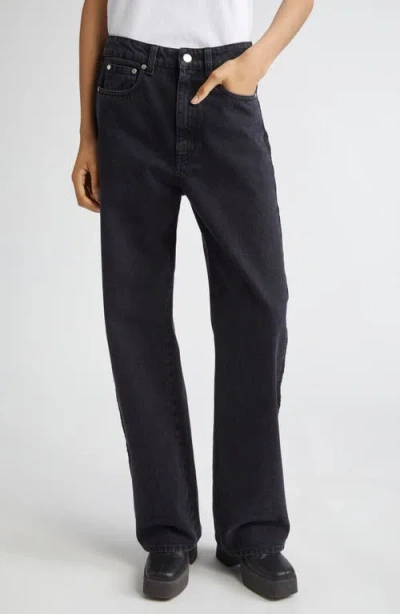 Stella Mccartney Lace Trim Straight Leg Jeans