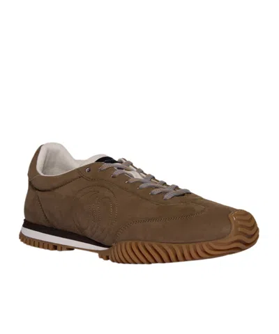 Stella Mccartney Lace-up Sneakers In Brown