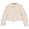 Stella Mccartney Ladies Adley Cropped Jacket In Beige