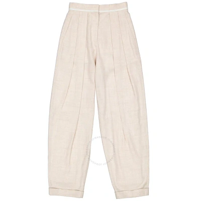 Stella Mccartney Ladies Ariana Tailored Trousers In Beige