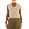 Stella Mccartney Woman Sweater Beige Size M Alpaca Wool, Polyamide, Elastane In Beige