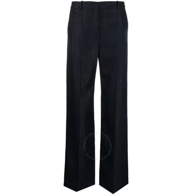 Stella Mccartney High-waist Straight Trousers In Black