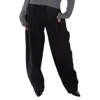 Stella Mccartney Ladies Black Pleated Wide-leg Wool Trousers