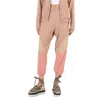 Stella Mccartney Ladies Colorblock Tonal Mix Panelled Wool Track Pants