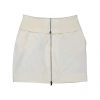 Stella Mccartney Ladies Cream Alter Mat Mini Zip Skirt In Cream
