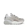 Stella Mccartney Eclypse Alter Faux Suede Sneakers Women In Grey