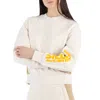 Stella Mccartney Sweatshirt With Logo In White