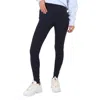 Stella Mccartney Ladies Navy Logo-print Scuba Leggings