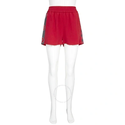 Stella Mccartney Ladies Pants Red Logo Trim Shorts