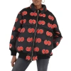 STELLA MCCARTNEY STELLA MCCARTNEY LADIES RED LOGO DOWN JACKET