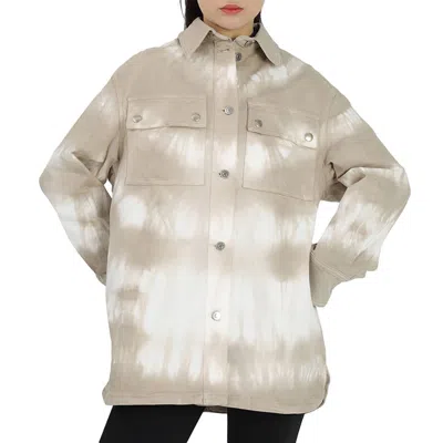 Stella Mccartney Ladies Safari Oversized Tie-dye Denim Jacket