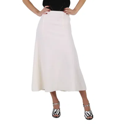 Stella Mccartney Ladies Skirt Ivory Long Skirt In White