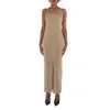 Stella Mccartney Ladies Sparkle Lurex Dress In Brown