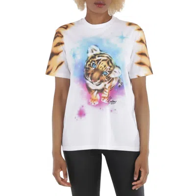Stella Mccartney Ladies Tight Print Short Sleeve T-shirt