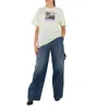 Stella Mccartney Ladies White Photograph-print Cotton T-shirt In White
