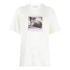 Stella Mccartney Ladies White Photograph-print Cotton T-shirt In White