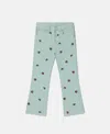 Stella Mccartney Ladybird Straight-leg Denim Jeans In Green