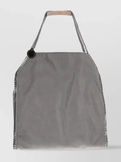 Stella Mccartney Large Chain Trim Shoulder Tote Bag
