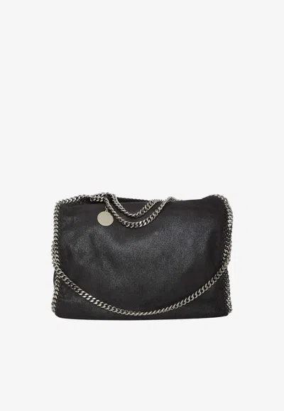 Stella Mccartney Large Falabella Fold-over Shoulder Bag In Purple