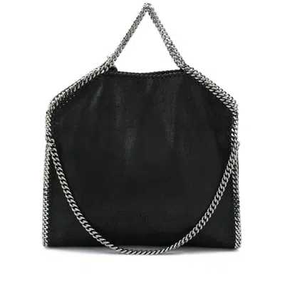Stella Mccartney Falabella Chain-linked Tote Bag In Black