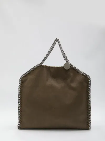 Stella Mccartney Large Falabella Shoulder Tote Bag In Green