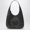 Stella Mccartney Large Hobo Bag With Aged Effect And Logo