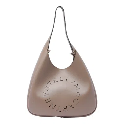 STELLA MCCARTNEY LARGE LOGO HOBO BAG