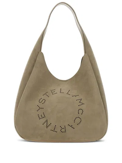 STELLA MCCARTNEY STELLA MCCARTNEY LARGE PERFORATED SHOULDER BAG