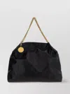 Stella Mccartney Large Quilted Chain Strap Shopping Bag