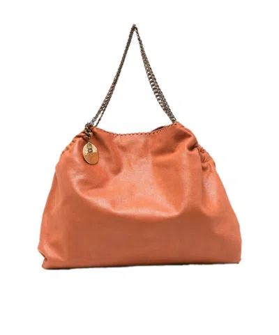 Stella Mccartney Large Solid-color Handbag In Purple