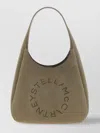 Stella Mccartney Large Suede Finish Shoulder Bag With Top Handle