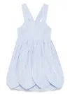 Stella Mccartney Layered Dress In Blue