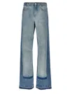 Stella Mccartney Light Blue Layered Jeans In Light Blue
