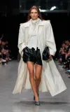 Stella Mccartney Layered Washed-cotton Trench Coat In White
