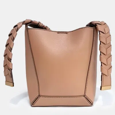 Pre-owned Stella Mccartney Leather Beige Crossbody Bag In Sand