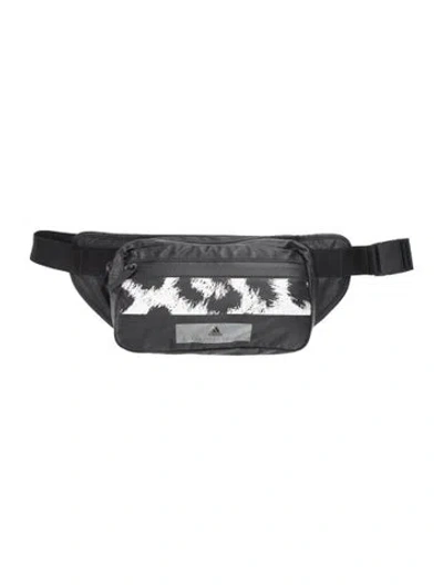 Pre-owned Stella Mccartney Leather Belt Bag In Black