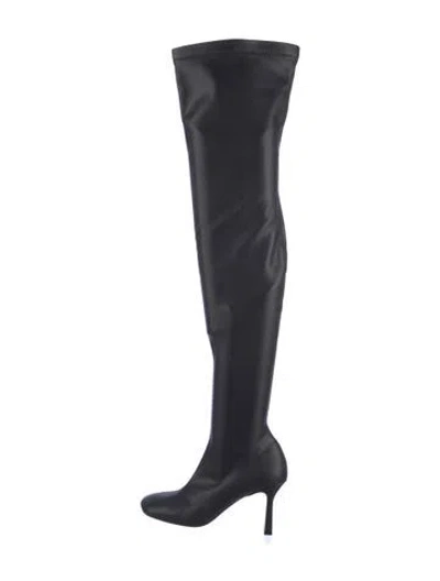 Pre-owned Stella Mccartney Leather Boots In Black