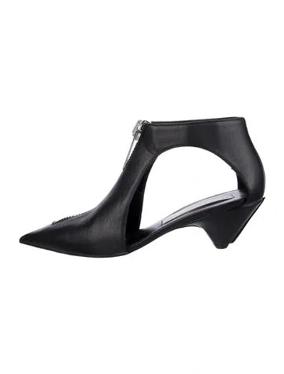 Pre-owned Stella Mccartney Leather Boots In Black