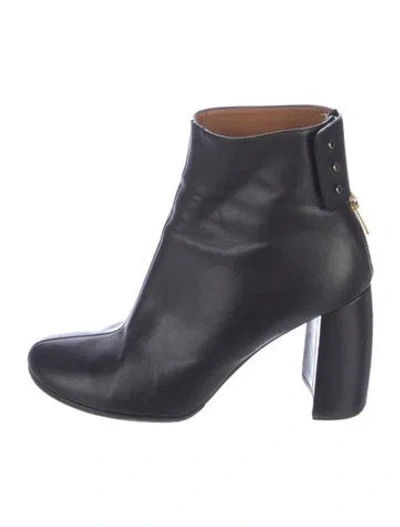 Pre-owned Stella Mccartney Leather Boots In Blue
