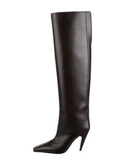 Pre-owned Stella Mccartney Leather Boots In Brown