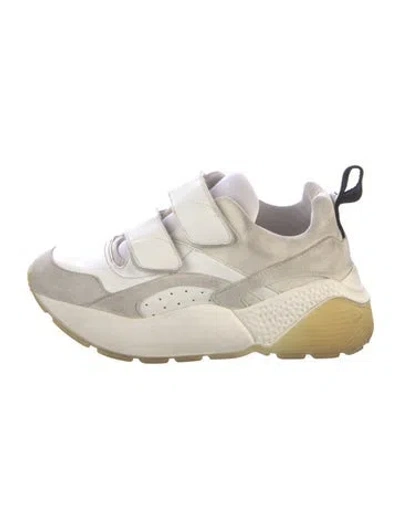 Pre-owned Stella Mccartney Leather Chunky Sneakers In White