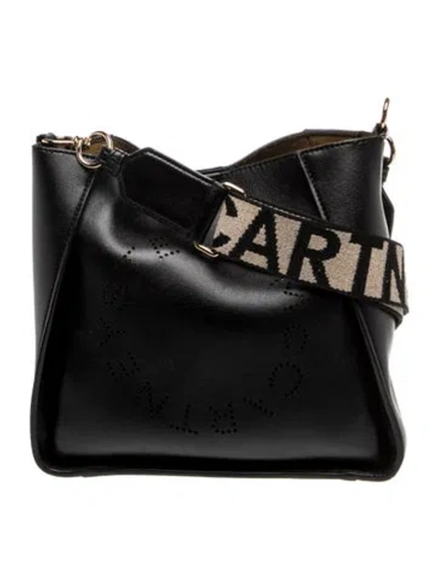 Pre-owned Stella Mccartney Leather Crossbody Bag In Black