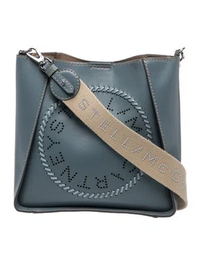 Pre-owned Stella Mccartney Leather Crossbody Bag In Blue