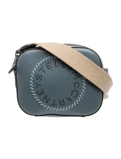 Pre-owned Stella Mccartney Leather Crossbody Bag In Blue