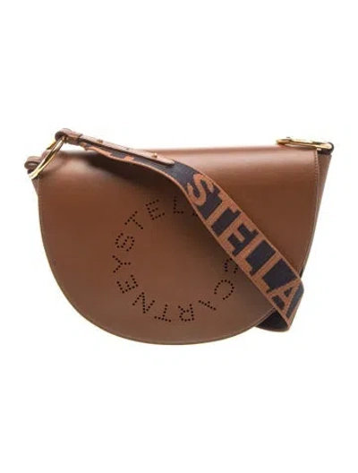Pre-owned Stella Mccartney Leather Crossbody Bag In Brown