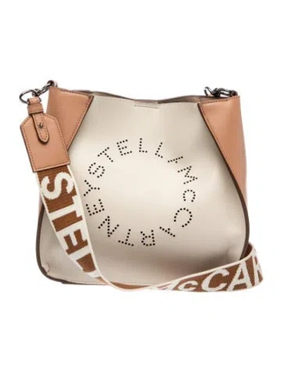 Pre-owned Stella Mccartney Leather Crossbody Bag In Neutral