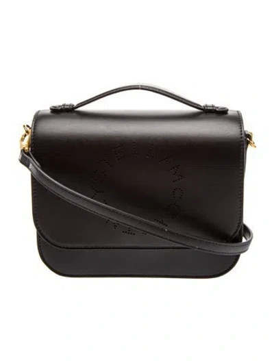 Pre-owned Stella Mccartney Leather Crossbody Bag W/ Tags In Black